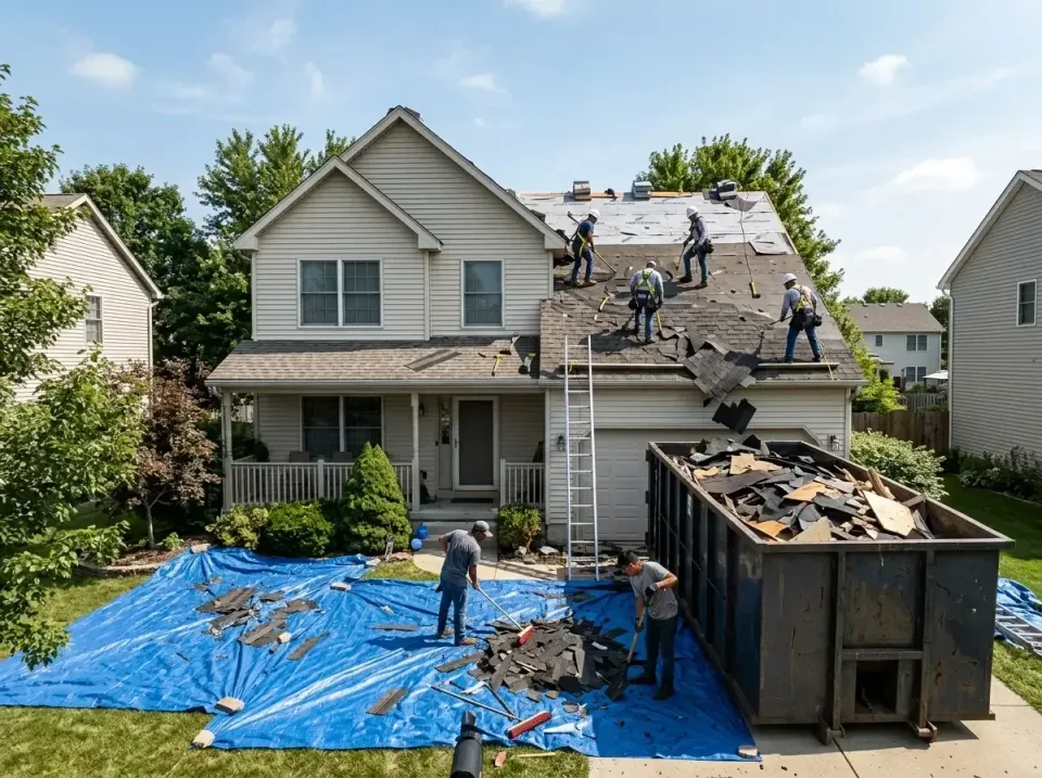 roof-replacement-debris-remova-004 — frequently asked questions, Cheapest Dumpster Rentals in Fair Oaks Ranch, TX